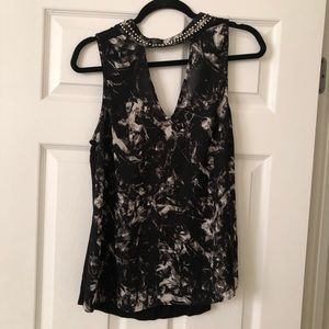 Guess chocker sleeveless top